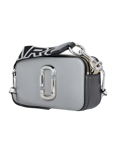 Shop Marc Jacobs The Snapshot In Wolf Grey/multi
