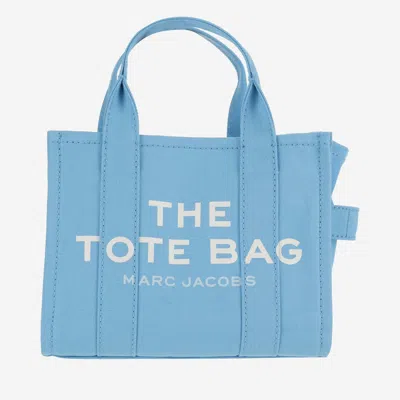 Shop Marc Jacobs The Mini Tote Bag In Clear Blue