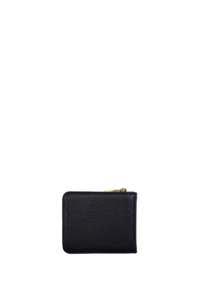 Shop Versace Jeans Couture Man Wallet In Black
