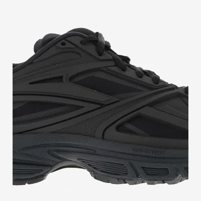Shop Reebok Premier Road Synthetic Fabric Sneaker In Black