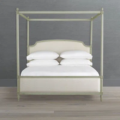Shop Frontgate Etienne Canopy Bed In French Linen