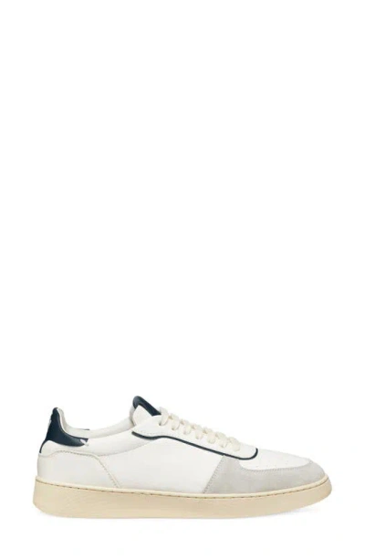 Shop Stuart Weitzman Sw Courtside Sneaker In Light Grey/ White/ Nice Blue