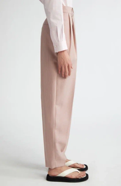 Shop Partow Bacall Virgin Wool Pants In Rose