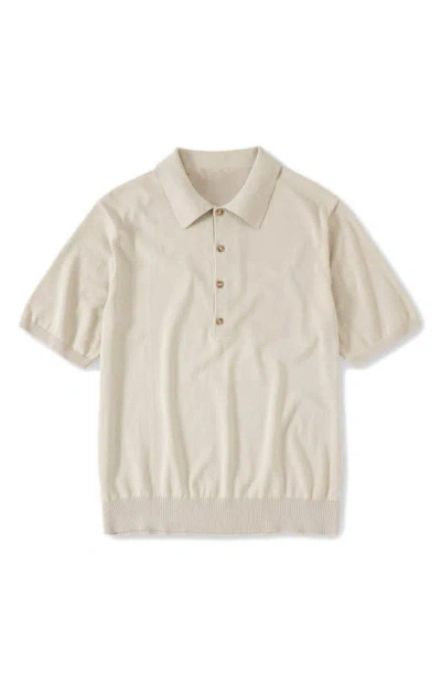 Shop Closed Relaxed Polo In Washed Shore