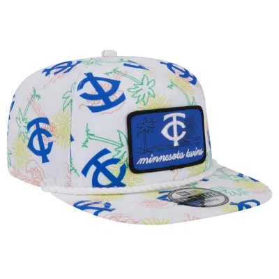 Shop New Era White Minnesota Twins Islander Golfer Snapback Hat