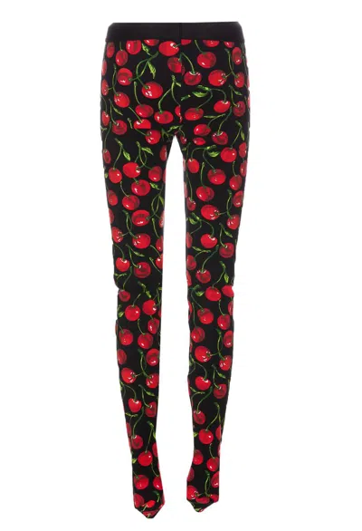 Shop Dolce & Gabbana Trousers In Red