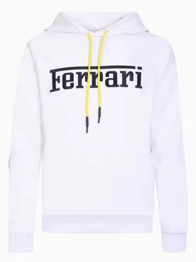 Shop Ferrari Sweatshirts In White