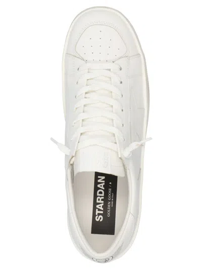 Shop Golden Goose 'stardan' Sneakers In White