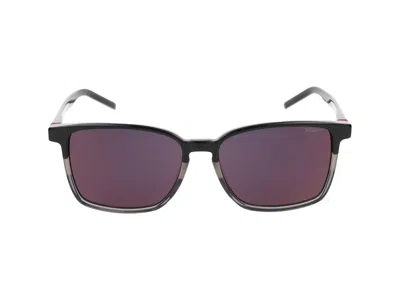 Shop Hugo Boss Sunglasses In Black Grey