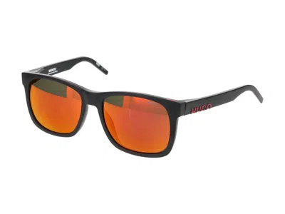 Shop Hugo Boss Sunglasses In Matte Black
