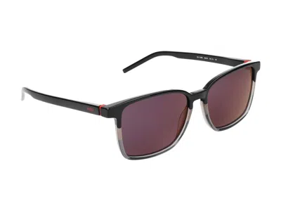 Shop Hugo Boss Sunglasses In Black Grey