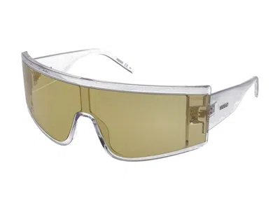 Shop Hugo Boss Sunglasses In Crystal