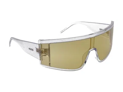 Shop Hugo Boss Sunglasses In Crystal