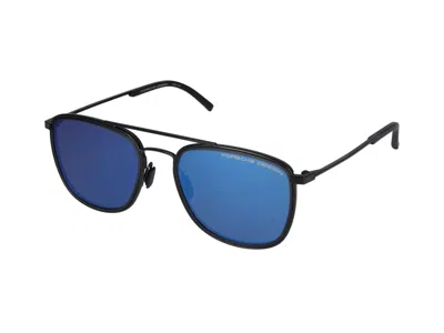 Shop Porsche Design Sunglasses In Black