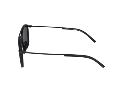Shop Porsche Design Sunglasses In Black