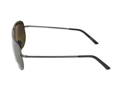 Shop Porsche Design Sunglasses In Dark Grey