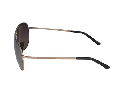 Shop Porsche Design Sunglasses In Copper, Black