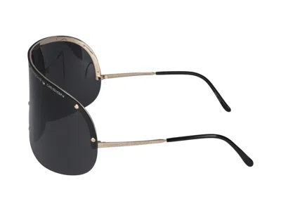 Shop Porsche Design Sunglasses In Gold