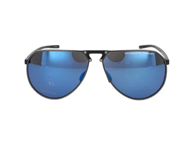 Shop Porsche Design Sunglasses In Dark Grey, Black