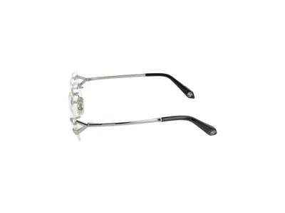 Shop Roberto Cavalli Eyeglasses In Palladium Polished Total