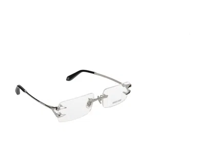 Shop Roberto Cavalli Eyeglasses In Palladium Polished Total
