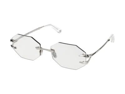 Roberto Cavalli Sunglasses In Palladium Polished Total