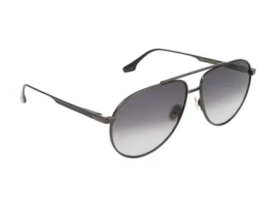 Shop Victoria Beckham Sunglasses In Gun/grey Gradient
