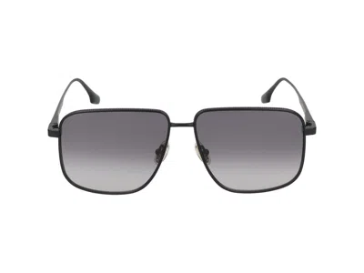 Shop Victoria Beckham Sunglasses In Matte Black