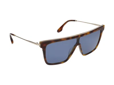 Shop Victoria Beckham Sunglasses In Tortoise