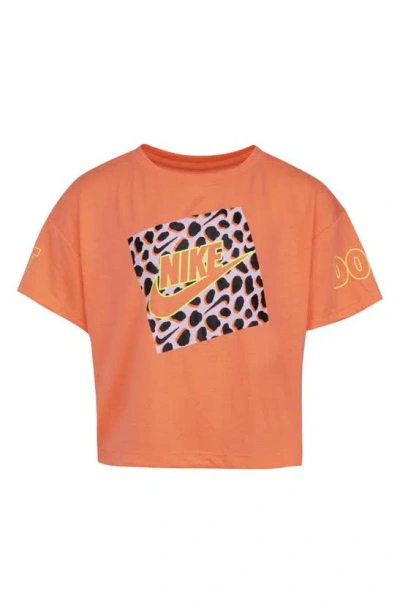 Shop Nike Kids' Graphic T-shirt In Bright Mango