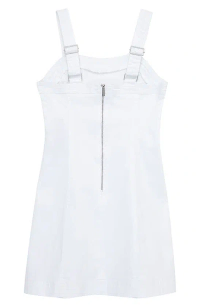 Shop Habitual Kids Kids' Stretch Cotton Dress In White