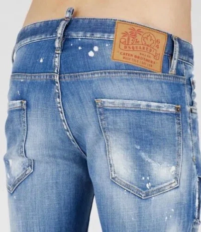 Pre-owned Dsquared2 Dsquared Jeans Cool Guy Jean Blau Slim Sale Grösse 44