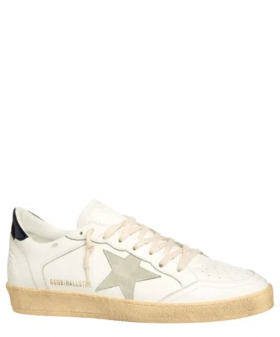 Pre-owned Golden Goose Sneaker Herren Ball Star Gmf00327.f004603.10270 White - Ice Night In Weiss