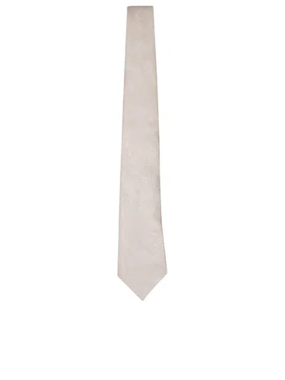 Shop Brunello Cucinelli Ties In White