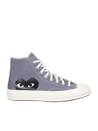Comme Des Garçons Play X Converse High-top Heart Chuck 70 Sneakers In Multi
