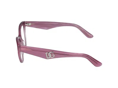 Shop Dolce & Gabbana Eyeglasses In Fleur Pink