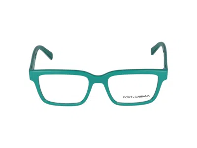 Shop Dolce & Gabbana Eyeglasses In Green