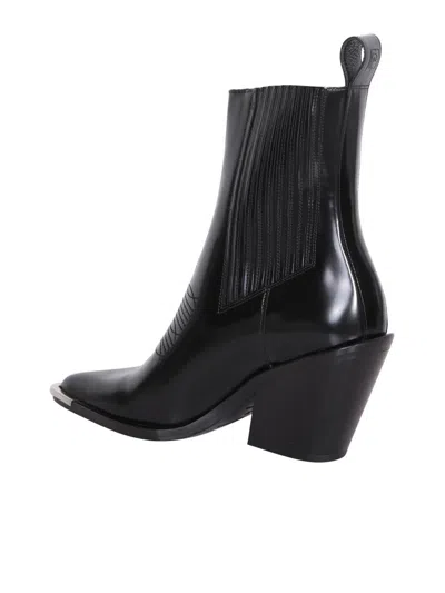 Shop Rabanne Paco  Boots In Black