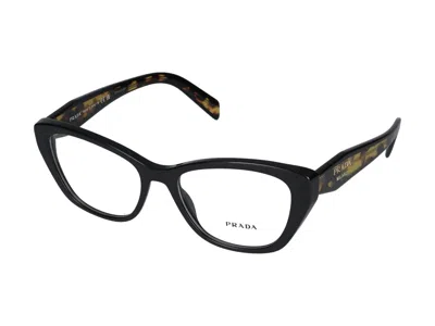 Shop Prada Eyeglasses In Black