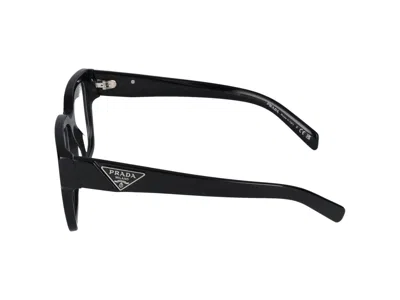 Shop Prada Eyeglasses In Black