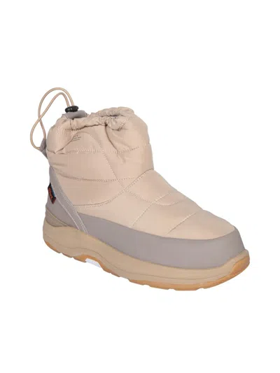 Shop Suicoke Boots In Beige