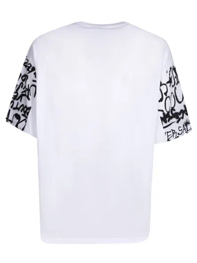 Shop Versace Jeans Couture T-shirts In White