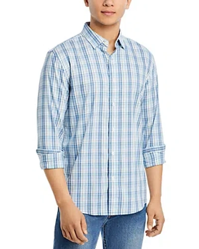 Shop Faherty The Movement Long Sleeve Button Down Shirt In High Rock