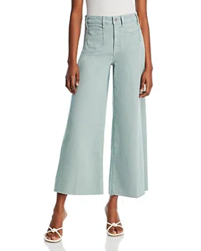 Shop Paige Harper High Rise Ankle Wide Leg Jeans In Vintage Dusty Stage
