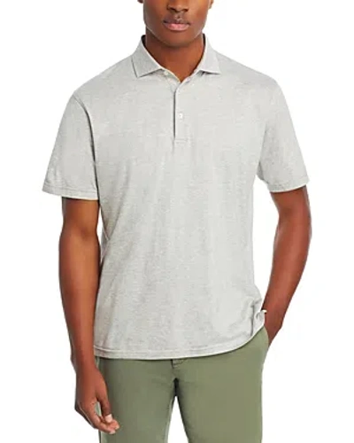 Shop Peter Millar Excursionist Flex Short Sleeve Polo Shirt In Gale Grey