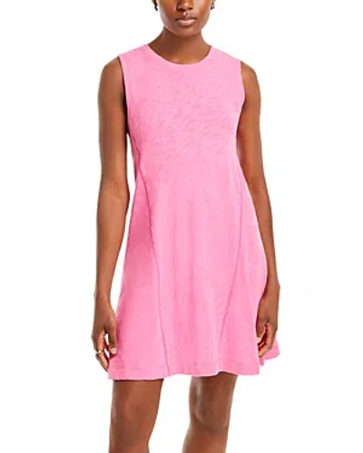 Shop Atm Anthony Thomas Melillo Sleeveless Jersey Dress In Pink Lotus