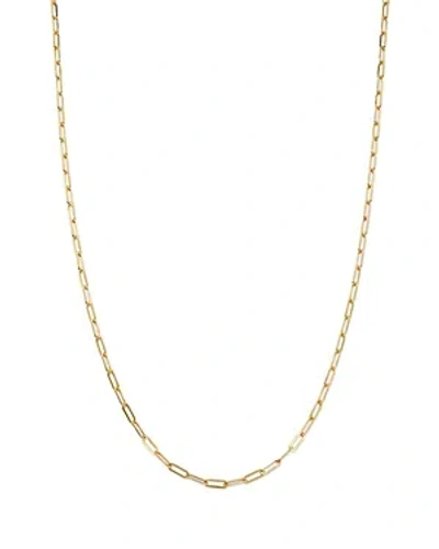 Shop Nina Gilin 14k Yellow Gold Paper Clip Chain Necklace, 18