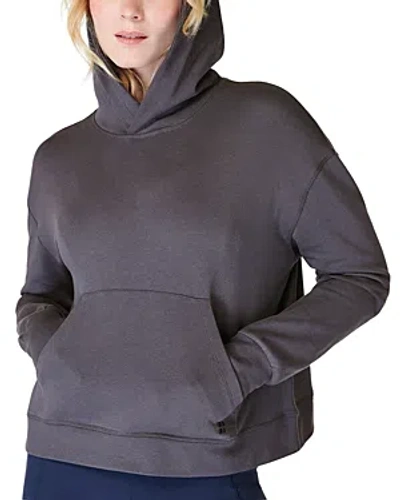 Shop Sweaty Betty After Class Hooded Sweatshirt In Urban Grey