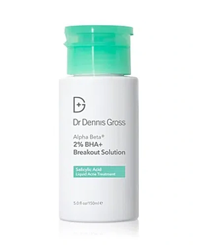 Shop Dr Dennis Gross Skincare Alpha Beta 2% Bha+ Breakout Solution 5 Oz.