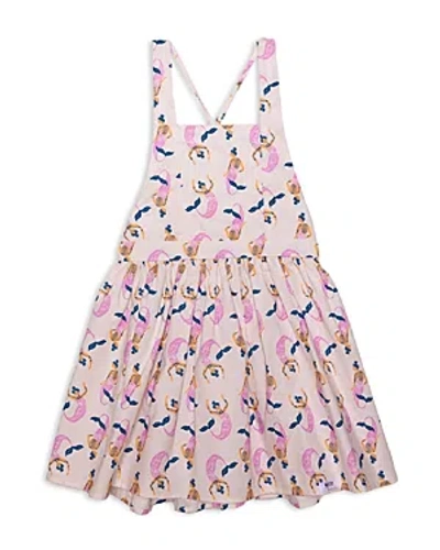 Shop Worthy Threads Girls' Mermaids Tie Back Dress - Little Kid, Big Kid In White